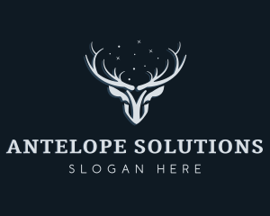 Deer Horn Wildlife logo design