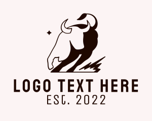 Oxen - Bull Fight Arena logo design