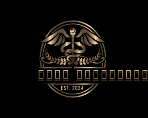 Pharmacy - Caduceus Medical Hospital logo design