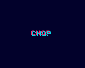 Creative Animation Glitch Wordmark Logo