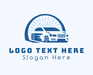 Detergent - Sports Car Automobile logo design