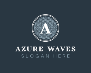 Beauty Circle Waves logo design