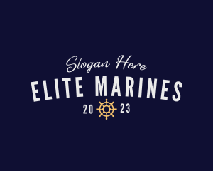 Nautical Marine Helm logo design