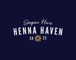 Nautical Marine Helm logo design