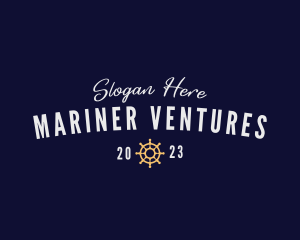 Nautical Marine Helm logo design