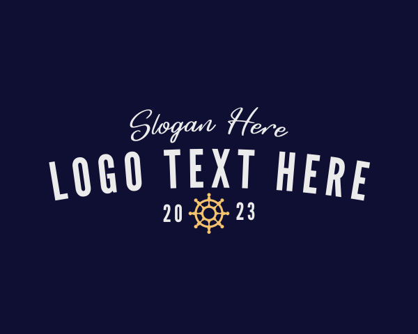 Nautical - Nautical Marine Helm logo design