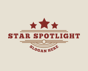 Western Cowboy Star logo design