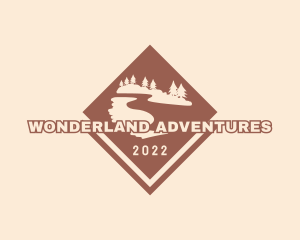 Brown Forest Adventure logo design