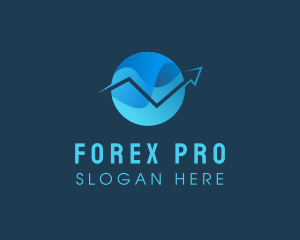Forex - Arrow Tech Finance logo design