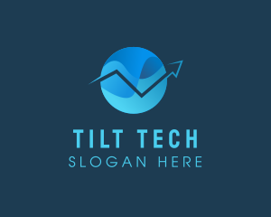 Arrow Tech Finance  logo design