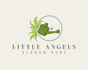 Sparkle - Garden Watering Can logo design