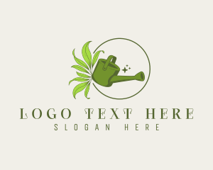 Plant - Garden Watering Can logo design