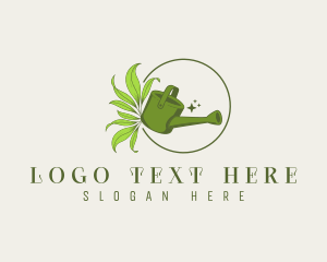 Garden Watering Can Logo