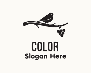 Tavern - Elegant Grapevine Sparrow logo design