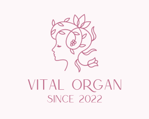 Feminine Organic Beauty  logo design