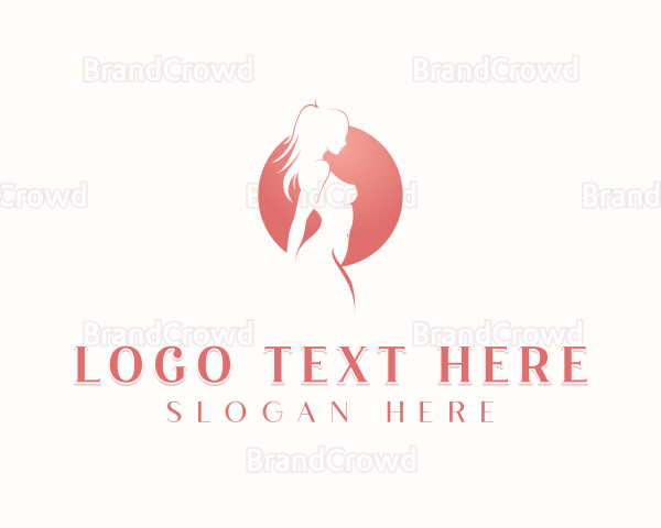 Woman Body Seduction Logo