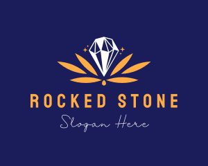 Luxury Diamond Stone logo design