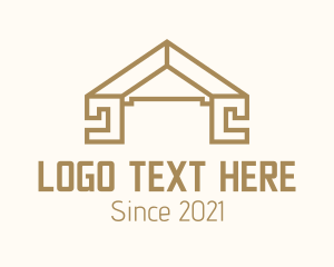 Residential - Luxury Home Mansion logo design