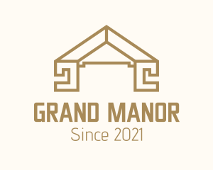 Mansion - Luxury Home Mansion logo design
