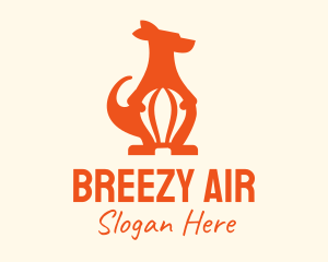 Kangaroo Air Balloon  logo design