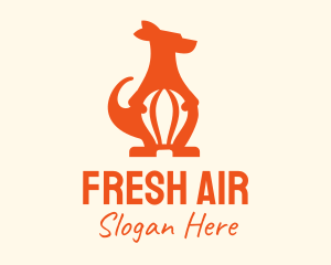 Kangaroo Air Balloon  logo design