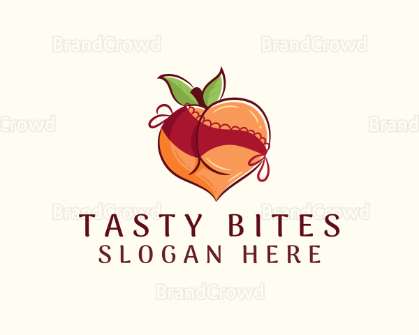 Sexy Erotic Peach Logo