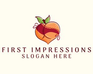 Sexy Erotic Peach logo design