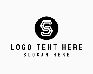 App - Generic Tech Letter S logo design