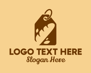 Grocer - Fresh Bread Loaf Tag logo design