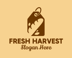 Fresh Bread Loaf Tag logo design