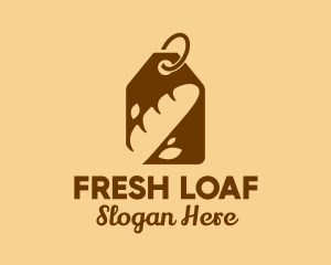 Fresh Bread Loaf Tag logo design