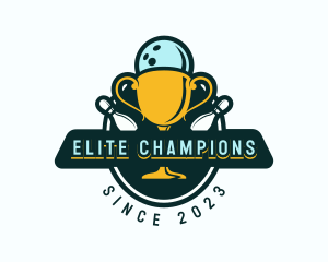 Championship - Bowling Championship Trophy logo design
