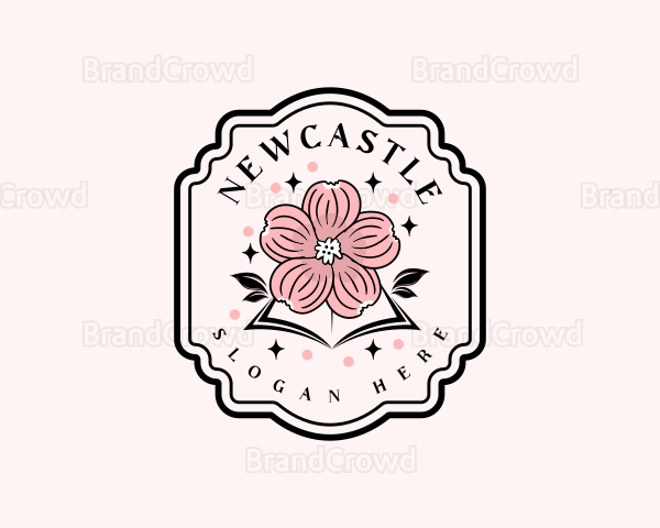 Botanical Flower Book Logo