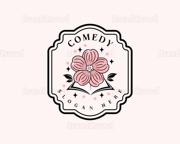 Botanical Flower Book Logo