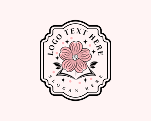 Botanical Flower Book Logo