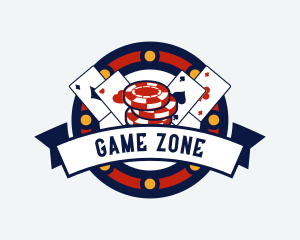 Casino Jackpot Game logo design