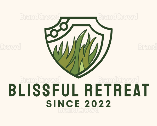 Law Grass Shield Logo
