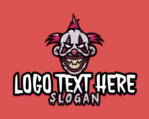Gang - Gaming Clown Mascot logo design