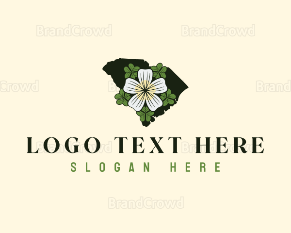 South Carolina Redwood Sorrel Flower Logo