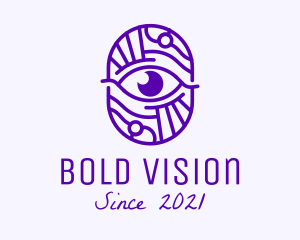 Minimalist Visual Eye  logo design