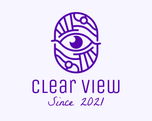 Minimalist Visual Eye  logo design