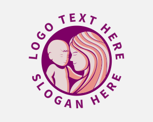 Baby Animals - Pediatric Mother Child Care logo design