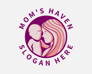 Mom - Pediatric Mother Child Care logo design