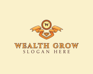 Golden Jewelry Boutique  logo design