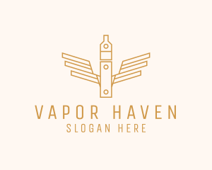 Vape - Vape Pen Wings logo design