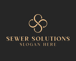 Fashion Boutique Business Clover logo design