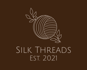 Yarn Ball Thread logo design