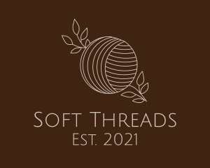 Yarn Ball Thread logo design