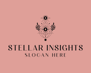 Bohemian Eye Astrology logo design