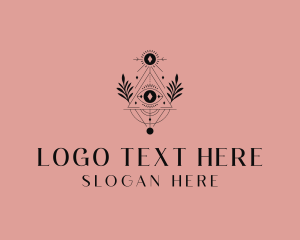 Cosmic - Bohemian Eye Astrology logo design